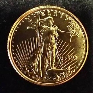 1998 110th Oz. Gold Eagle
