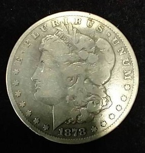 1878-CC Morgan Dollar
