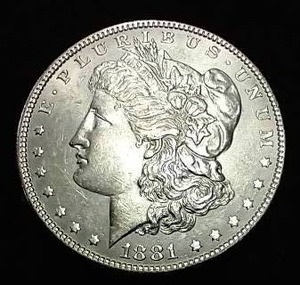 1881 Morgan Dollar