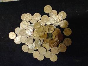 100 Unsearched Wheat Pennies