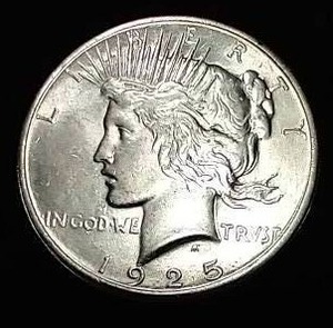 1925 Peace Dollar