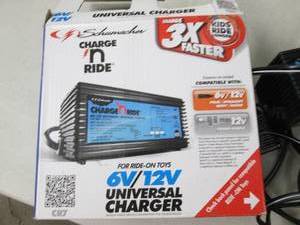 lot 14 image: schumacher charge and ride 6v12v u...