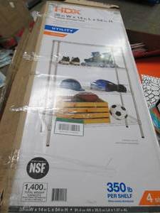 lot 19 image: hdx 36x14x54, storage unit, missing...