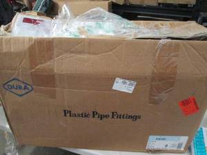 lot 23 image: plastic pipe 8 nch coupling slip x ...