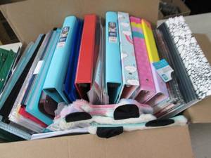 lot 27 image: Plastic document folders, binders, ...