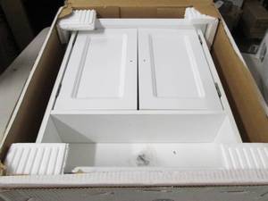 lot 40 image: Collette wall cabinet, open box...