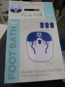 lot 78 image: foot bath open box ...