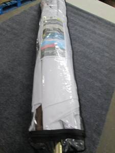 lot 88 image: 9 foot wood market umbrella white ...