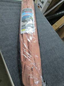lot 91 image: 9ft wood market umbrella pink ...