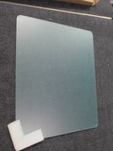lot 126 image: frosted desk divider 15.5 x 19.5 ...