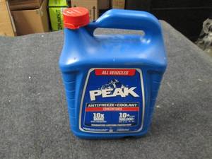 lot 140 image: peak antifreeze concentrate 1 gallo...