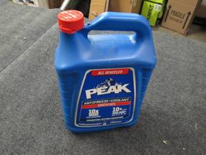 lot 141 image: peak antifreeze concentrate 1 gallo...