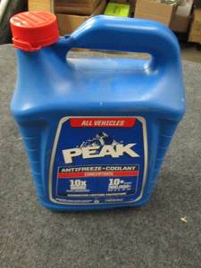 lot 142 image: peak antifreeze concentrate 1 gallo...