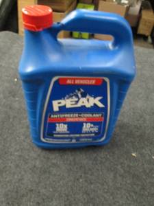 lot 147 image: peak antifreeze concentrate 1 gallo...
