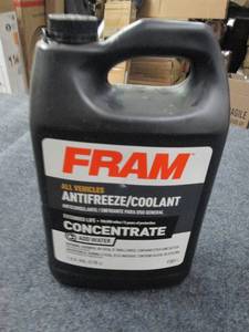 lot 159 image: gallon of fram all vehicles antifre...