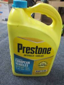 lot 161 image: gallon of prestone european vehicle...
