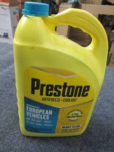 lot 162 image: gallon of prestone european vehicle...