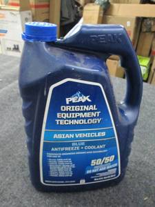 lot 190 image: peak asian antifreeze blue 5050 ...