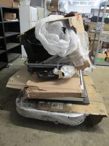lot 215 image: Pallet lot of misc. items that need...