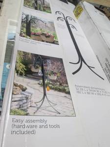 lot 224 image: 4-way basket hanger, open box...