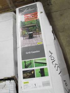 lot 229 image: belair grill gazebo open box ...