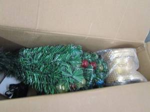 lot 246 image: 36 inch fiber optic tree ...