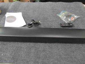 lot 248 image: lg sound bar with remote and cable ...