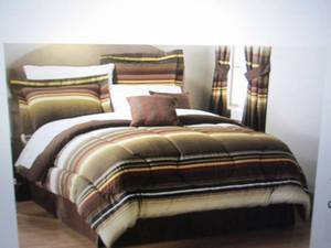 lot 285 image: cambridge stripe 20-pc bedroom set ...