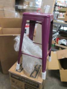 lot 286 image: flash furniture 30inch backless sta...