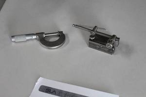 lot 350 image: Starrett Height Gage  with Micrometer