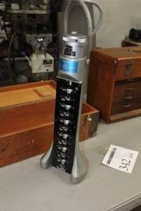 lot 342 image: Fowler Height Micrometer  with Wood Case