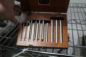lot 343 image: Gage Bar Set 10-piece  with Wood Case