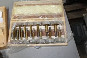 lot 344 image: Wood Drill Bit Set 16-piece  with Wood Case