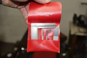 lot 357 image: Starrett Precision Square Set  with Carry Pouch