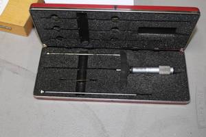 lot 338 image: Starrett No. 445 Depth Gage  with Case