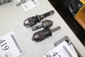 lot 419 image: Lot of (3) Chuck Heads