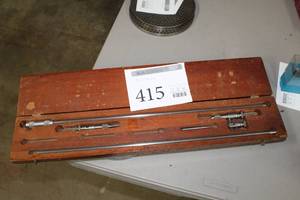 lot 415 image: Bore Checker  with Wood Case