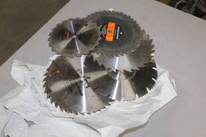 lot 482 image: Lot of (6) Saw Blades (used)