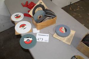 lot 473 image: Lot of (1 Box) Grinding Wheels
