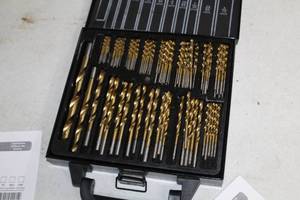 lot 494 image: Drill Bit Set  with Case