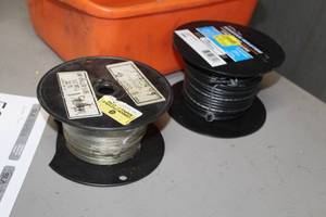 lot 506 image: Lot of (2 Rolls) Electrical Wire