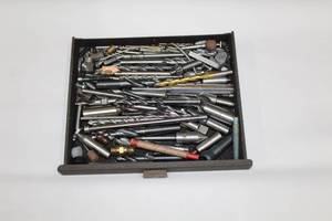 lot 1038 image: Drill Bits, Chuck Key, Misc. Bits and Parts