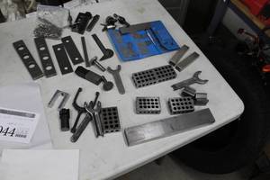 lot 1044 image: Parallels, Alignment Blocks, Vee Blocks, Vee Block Holders, Misc. Tools