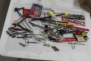 lot 1064 image: Drill Bits, Misc. Tools