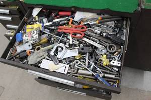 lot 1071 image: Lot of (1 Drawer) Misc. Tools & Hardware