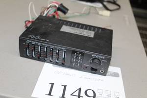 lot 1149 image: Optimus Seven Band Stereo Frequency EqualizerAmplifier 40W