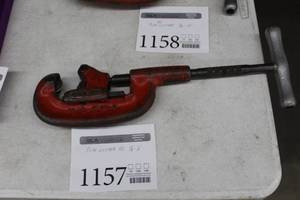 lot 1157 image: Ridgid No. 2A Pipe Cutter Heavy Duty 18 to 2