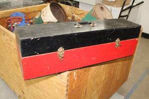 lot 1167 image: Wood Tool Box
