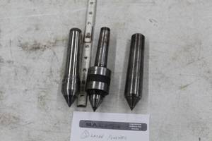 lot 637 image: Lot of (3) Lathe Live Centers