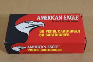 lot 16 image: 50 Federal American Eagle .45 GAP 230 Gr FMJ Ammo